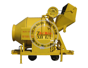 知信矿用混凝土搅拌机图片|MJZC-300型煤矿用混凝土搅拌机